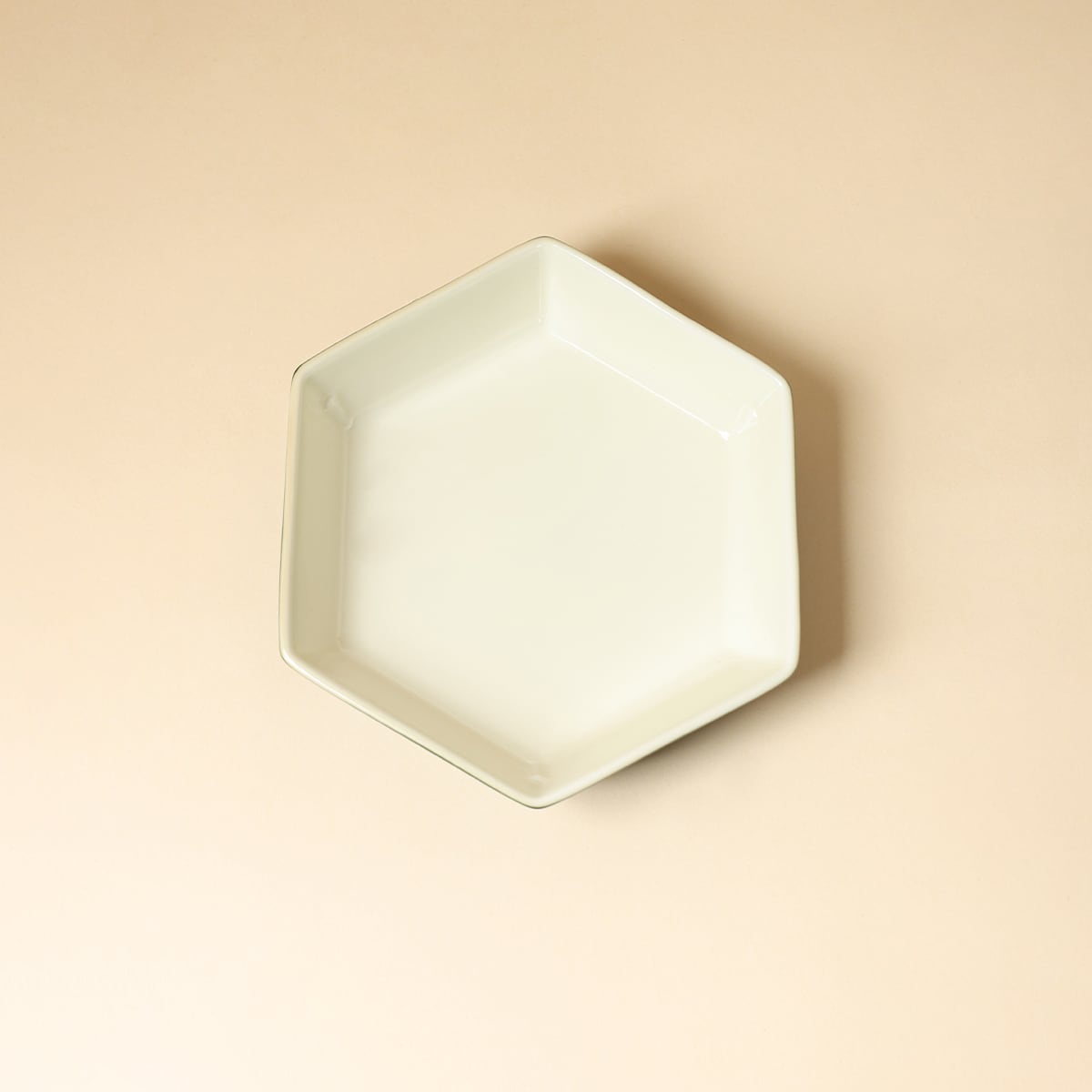 Deep Green Hexagonal Teapot Stand — view 5