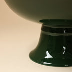 Deep Green Incurved Fruit Plate — view 3