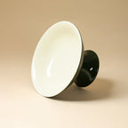 Deep Green Incurved Fruit Plate — view 4