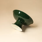 Deep Green Incurved Fruit Plate — view 5