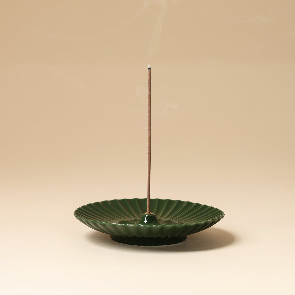 Deep Green Linear Incense Holder — view 3