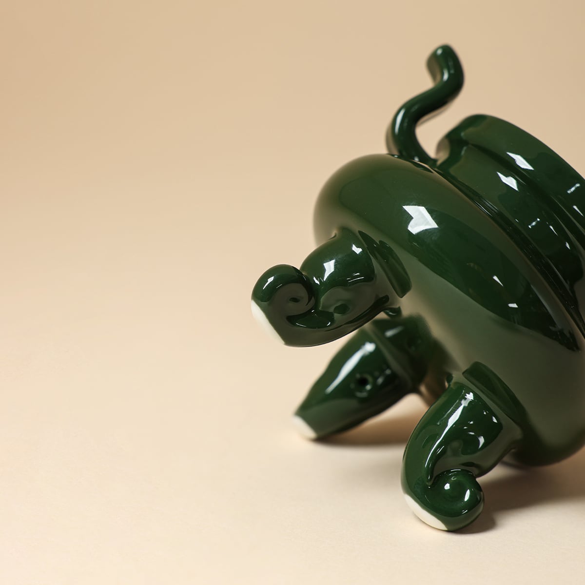 Deep Green Listening Incense Burner — view 3