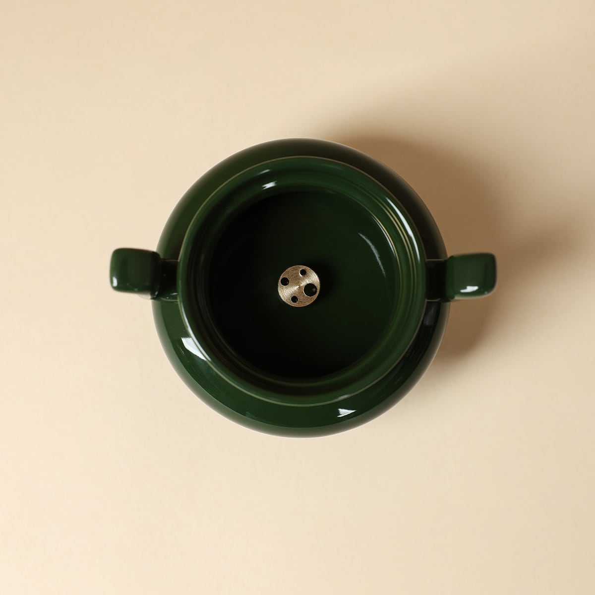 Deep Green Listening Incense Burner — view 5