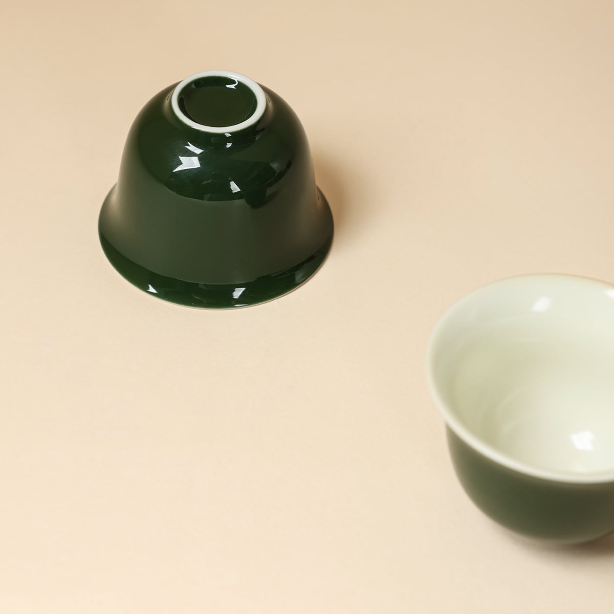 Deep Green Moon-Bathing Cup — view 1