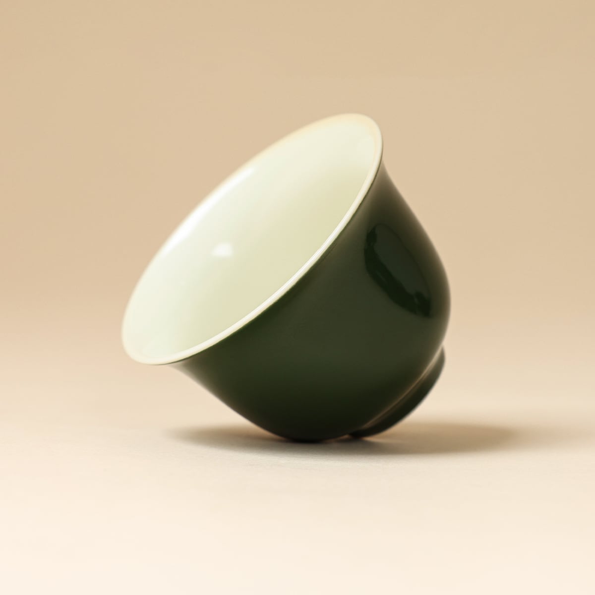 Deep Green Moon-Bathing Cup