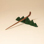 Deep Green Mountain Brush Rest — view 1