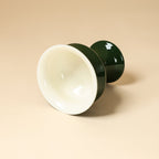 Deep Green Pedestal Incense Burner — view 3