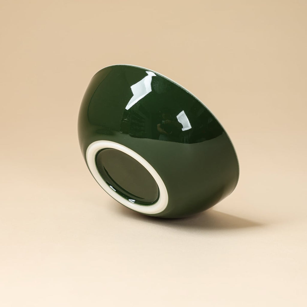 Deep Green Reclining Bamboo Cup — view 1