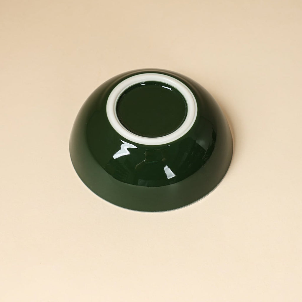 Deep Green Reclining Bamboo Cup — view 2