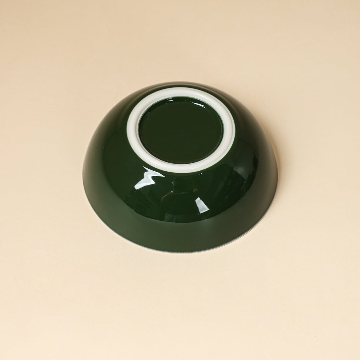 Deep Green Reclining Bamboo Cup