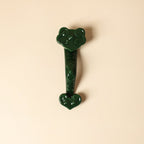Deep Green Ruyi Brush Rest — view 1