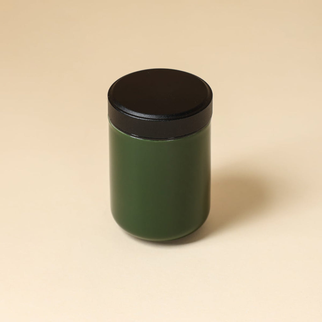 Deep Green Small Tea Caddy — view 5