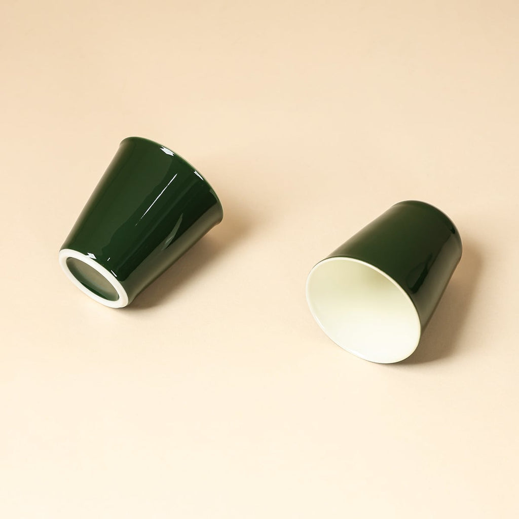Deep Green Sunset Cup — view 2