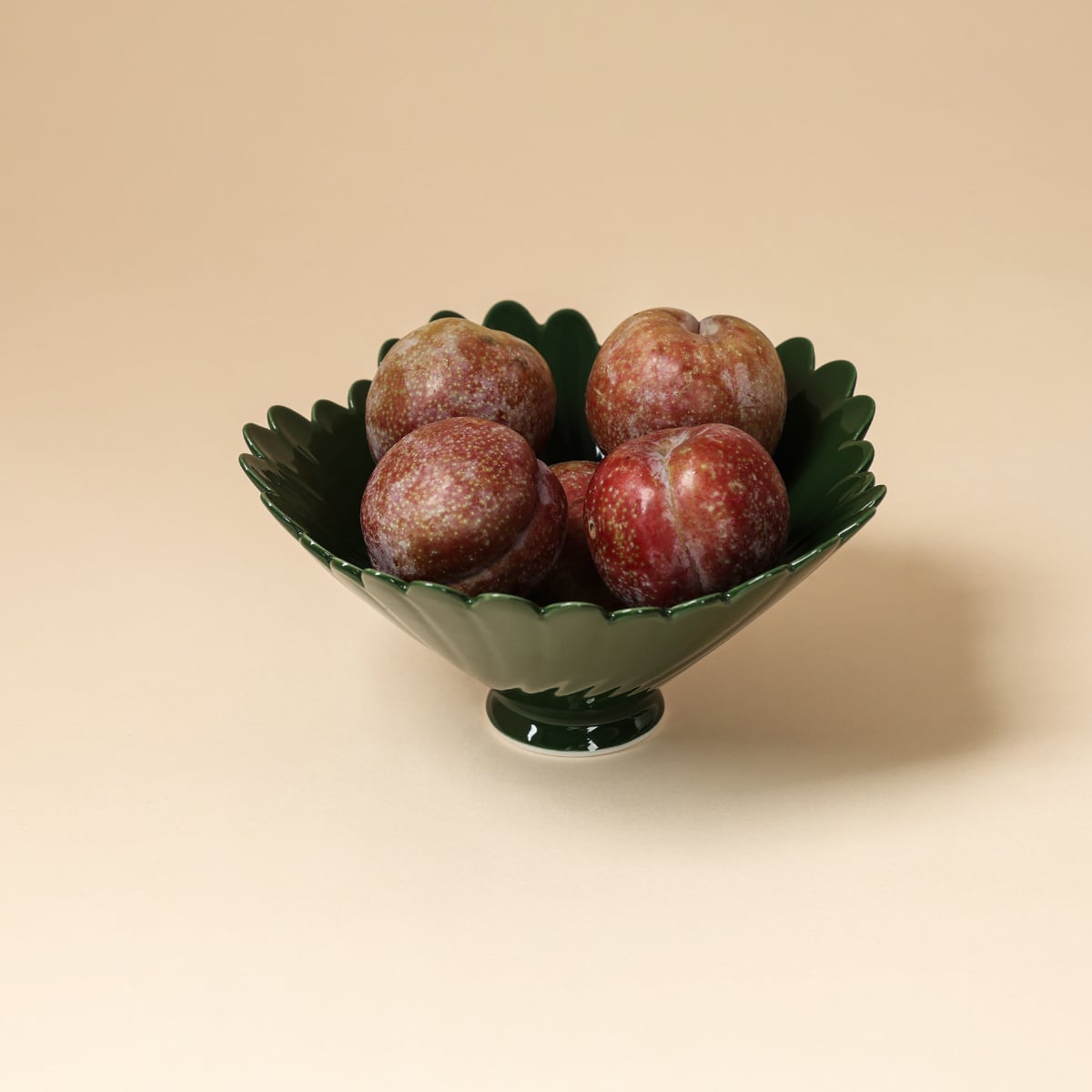 Deep Green Tea Snack Plate — view 2