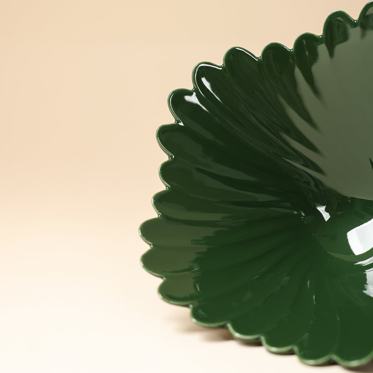 Deep Green Tea Snack Plate