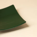 Deep Green Tile Coaster — view 2