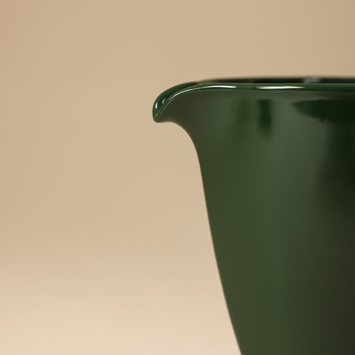 Deep Green Waterdrop Fairness Pitcher