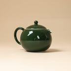 Deep Green Xishi Teapot — view 2