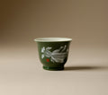 Fish in Water Moyu Cup in Deep Green