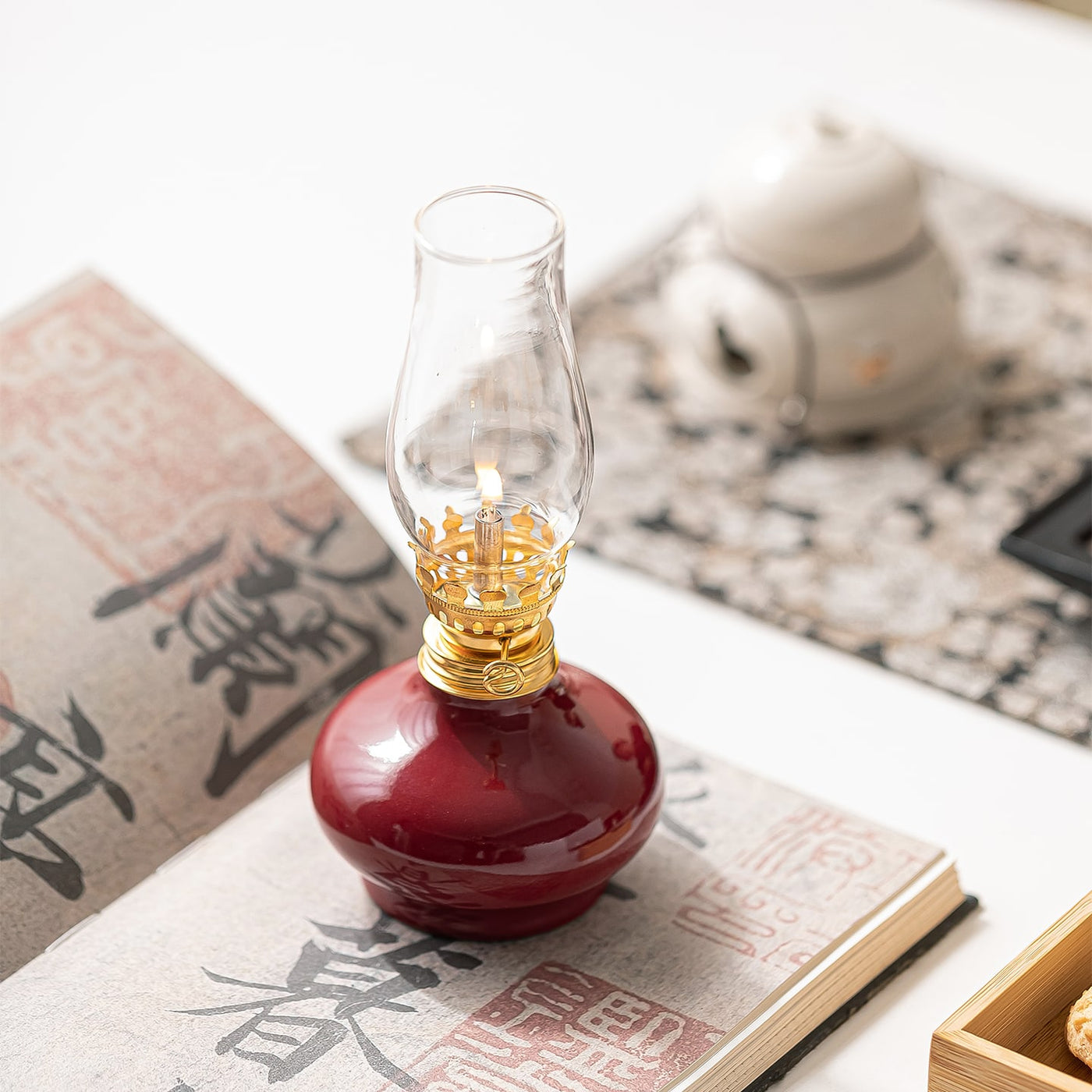 Fortune Gourd Incense & Lamp Gift Set