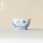 Hand-Painted Butterfly Garden Joyful Tasting Cup — view 2