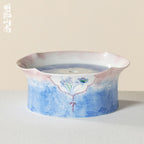 Hand-Painted Butterfly Garden Suhe Pot Rest — view 2