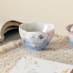 Hand-Painted Butterfly Garden Withered Lotus Tasting Cup — view 4