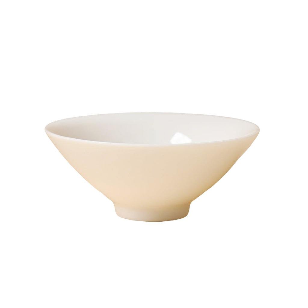 Ivory White Conical Hat Cup — view 1