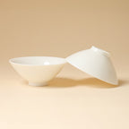 Ivory White Conical Hat Cup — view 3