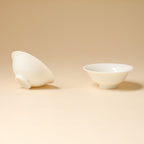 Ivory White Flared-Rim Cup — view 3