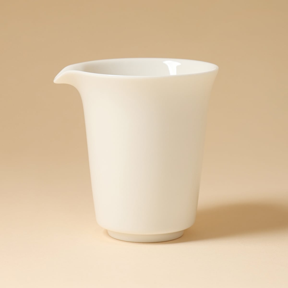 Ivory White Horseshoe Fairness Pitcher