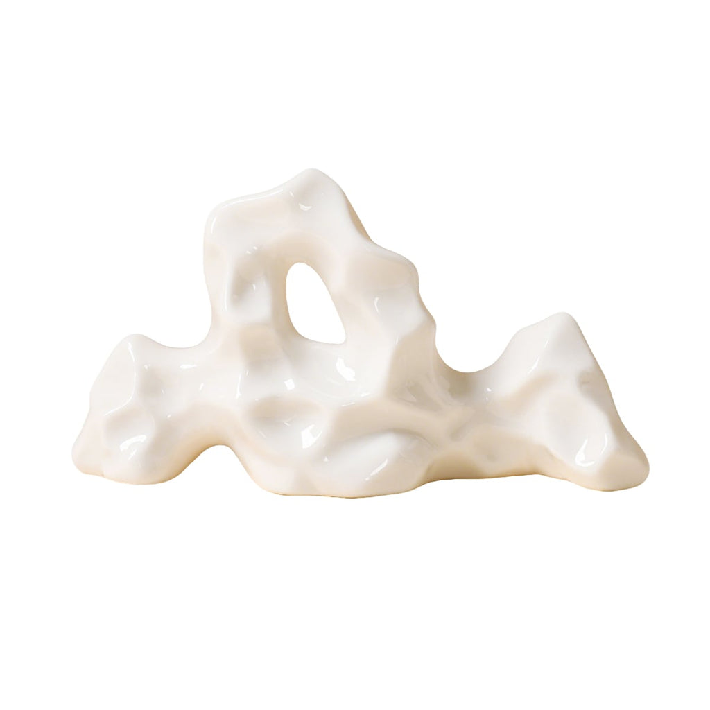 Ivory White Mountain Chopstick Rest — view 1