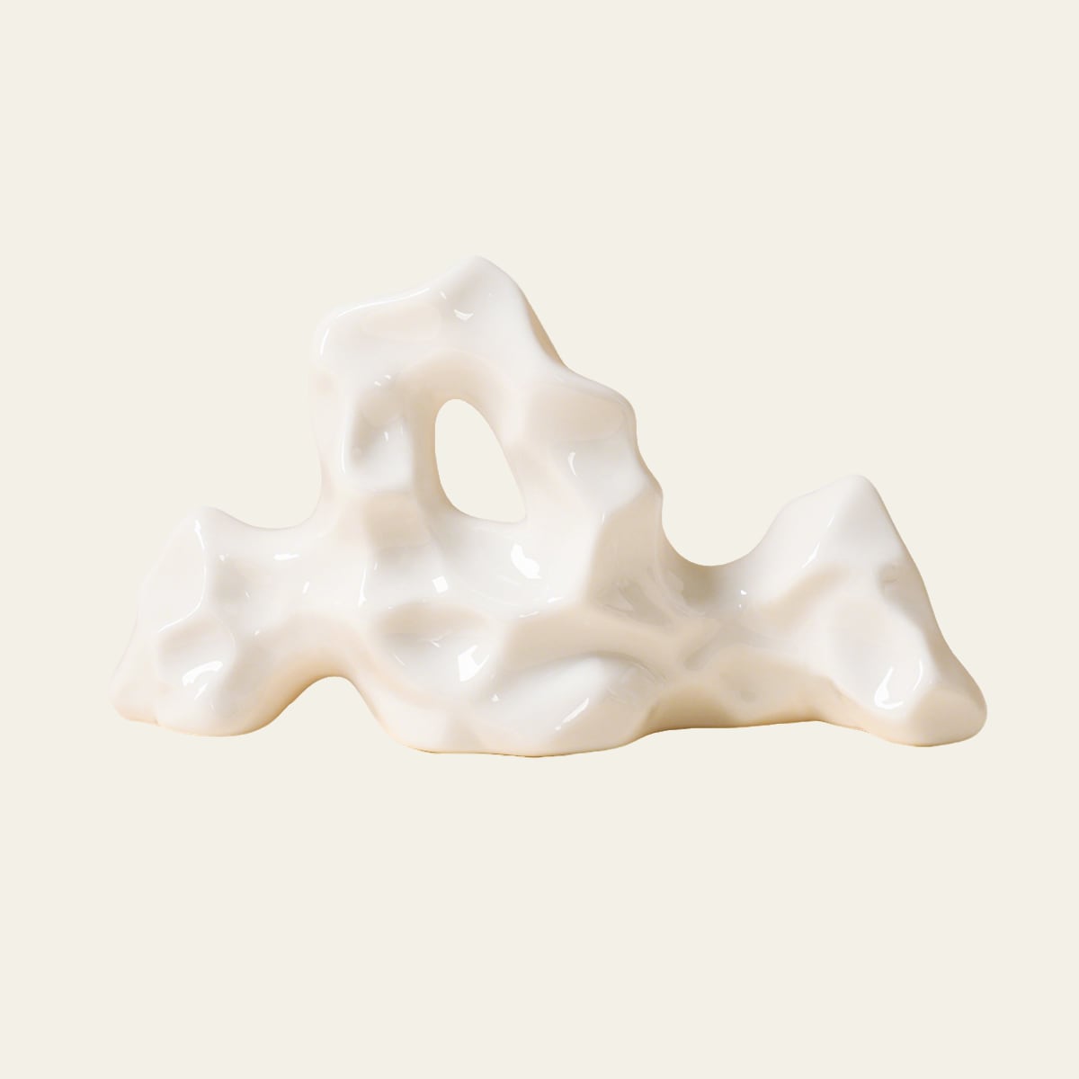 Ivory White Mountain Chopstick Rest