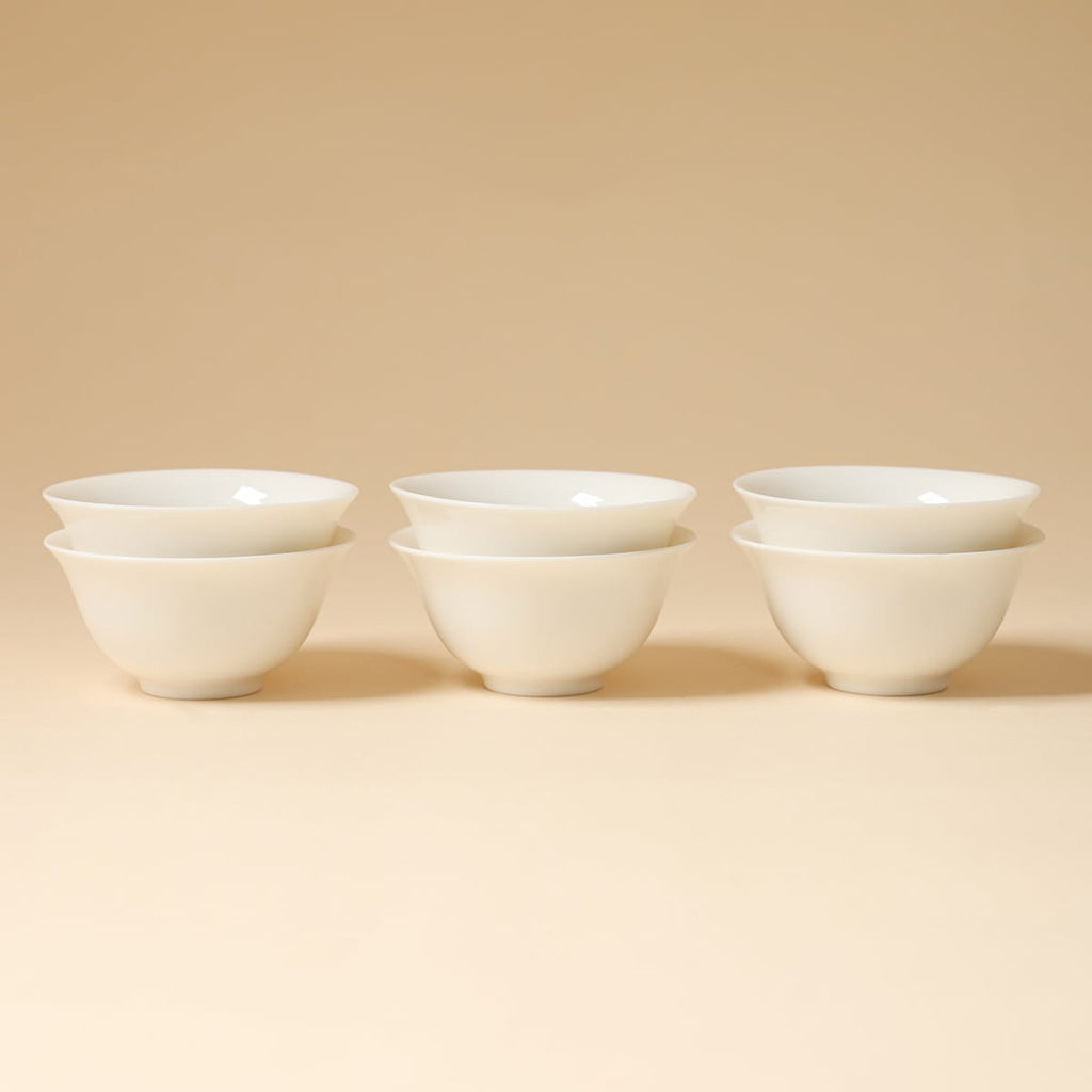 Ivory White Nafu Cup — view 4