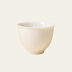 Ivory White Plain Cup — view 2