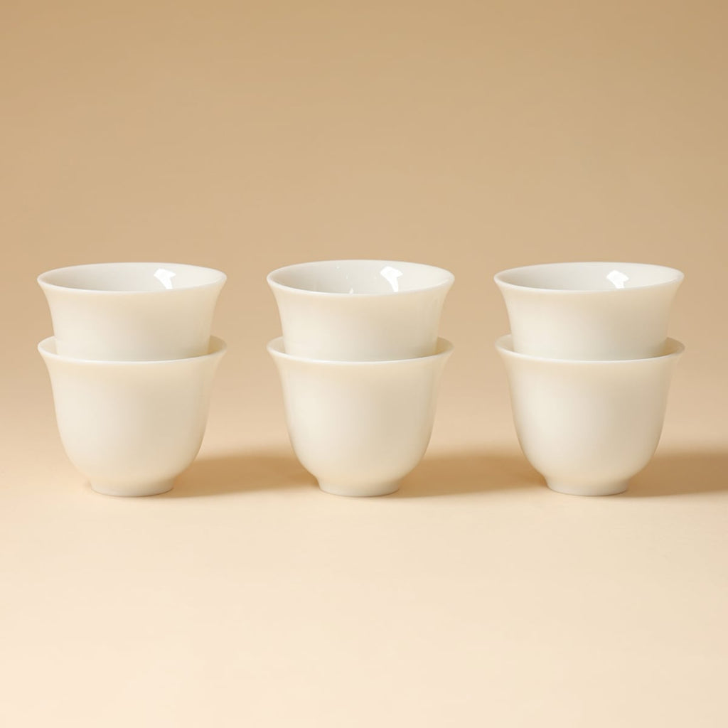 Ivory White Playful Taste Cup — view 4