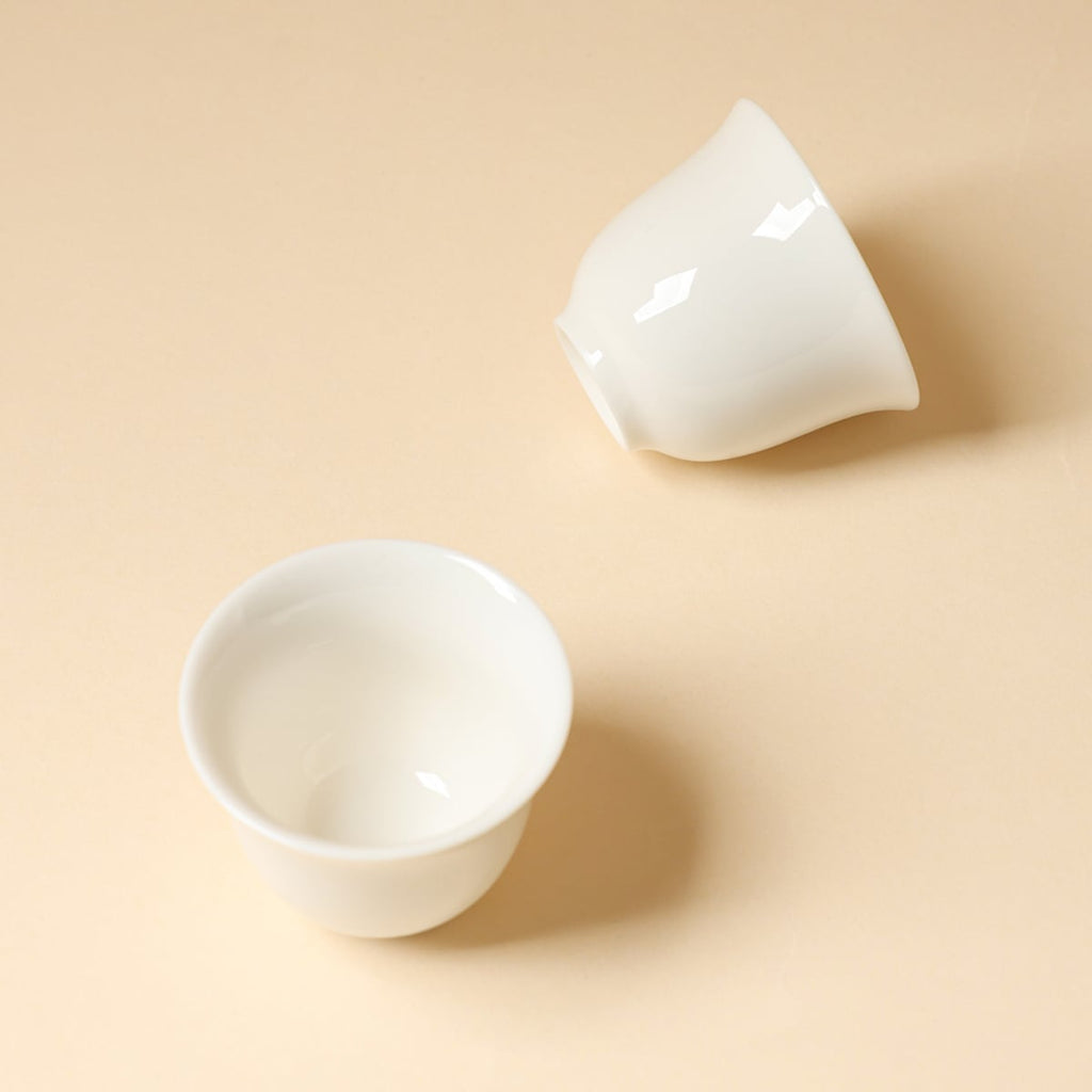 Ivory White Playful Taste Cup — view 5