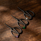 Jade-Accent Cast Iron Tea Scissors — view 6