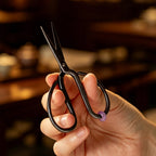 Jade-Accent Cast Iron Tea Scissors — view 7