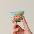 Lanting Pink Lotus Fanling Tasting Cup — view 3