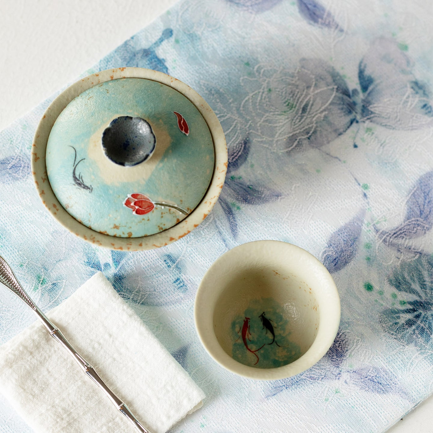 Lanting Pink Lotus Fanling Tasting Cup