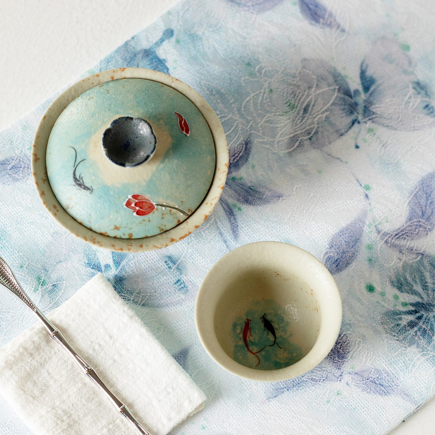Lanting Pink Lotus Fanling Tasting Cup — view 4