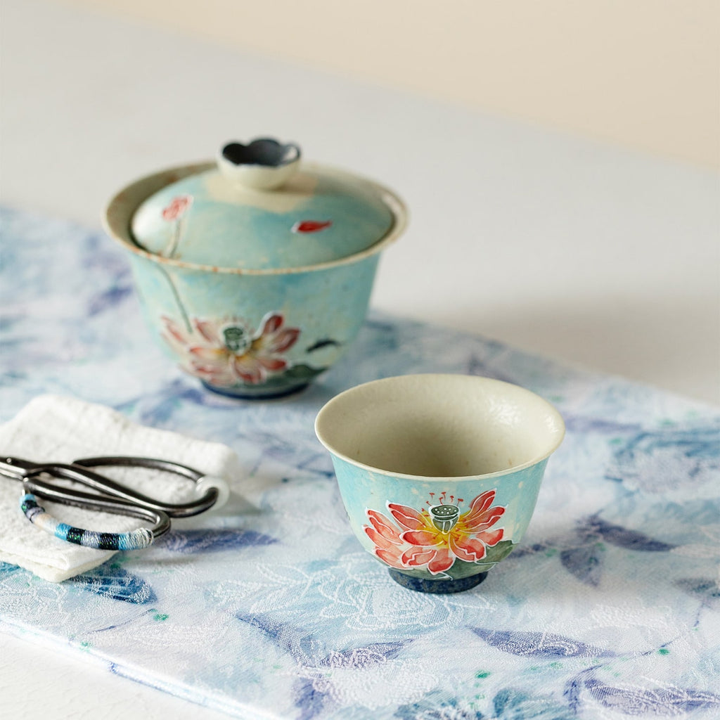 Lanting Pink Lotus Fanling Tasting Cup — view 5