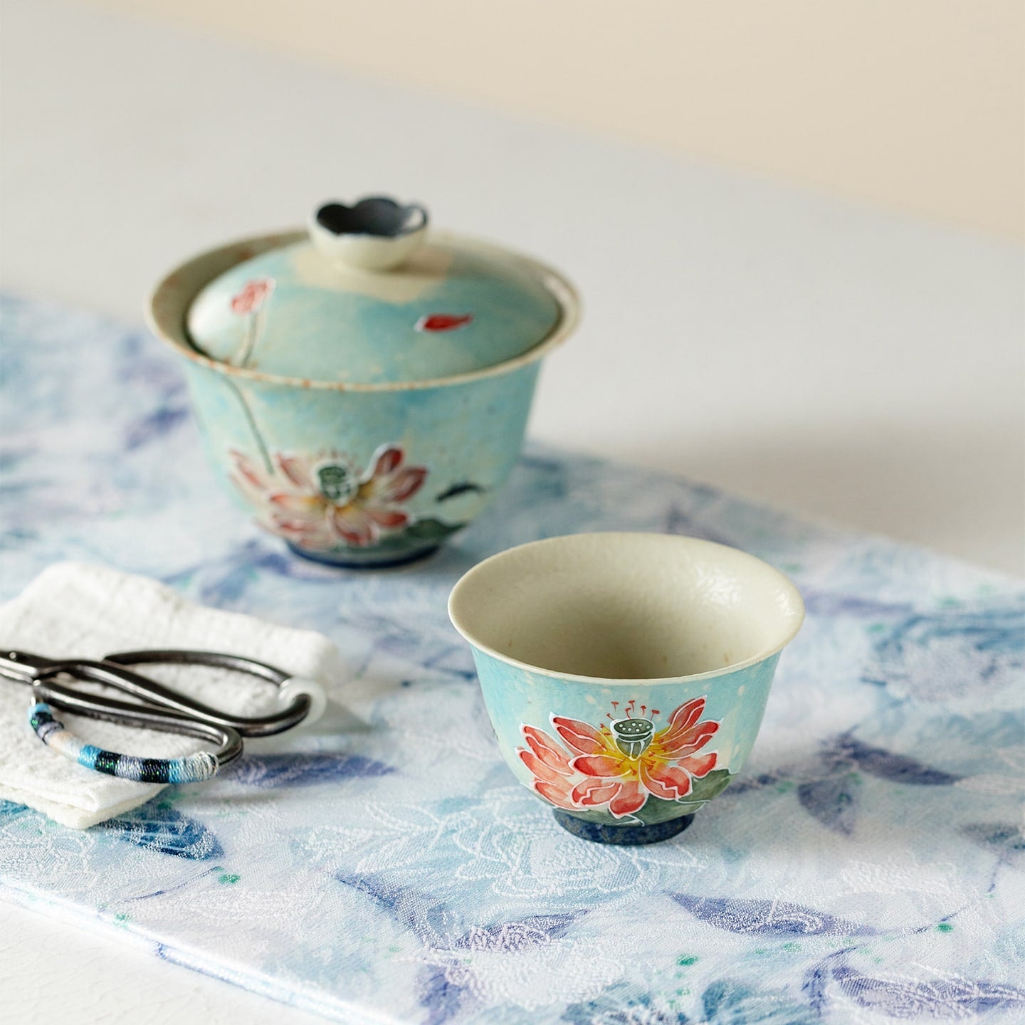 Lanting Pink Lotus Fanling Tasting Cup — view 5