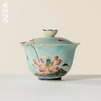 Lanting Pink Lotus Fortune Lotus Gaiwan — view 2
