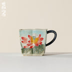 Lanting Pink Lotus Quiet-Frost Handle Tasting Cup — view 2