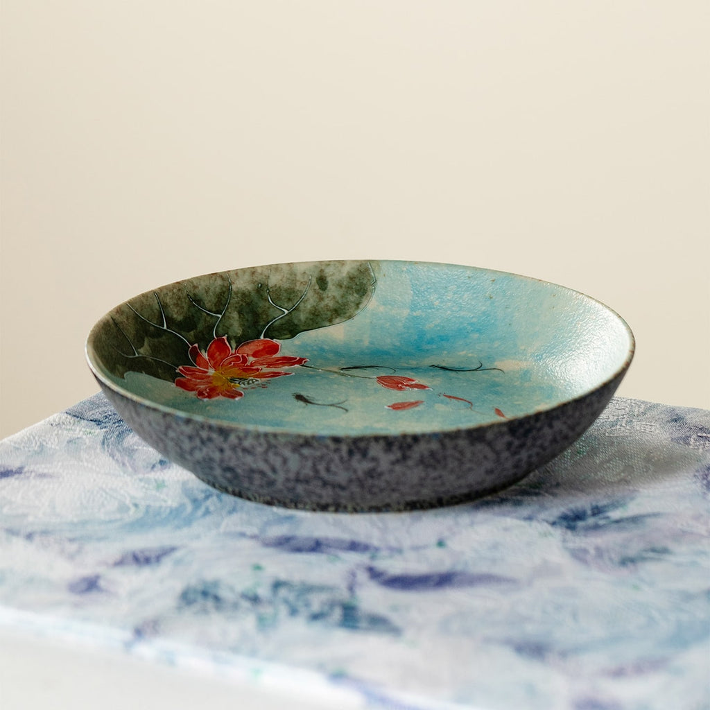 Lanting Pink Lotus Round Harmony Pot Rest — view 3