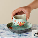 Lanting Pink Lotus Round Harmony Pot Rest — view 5