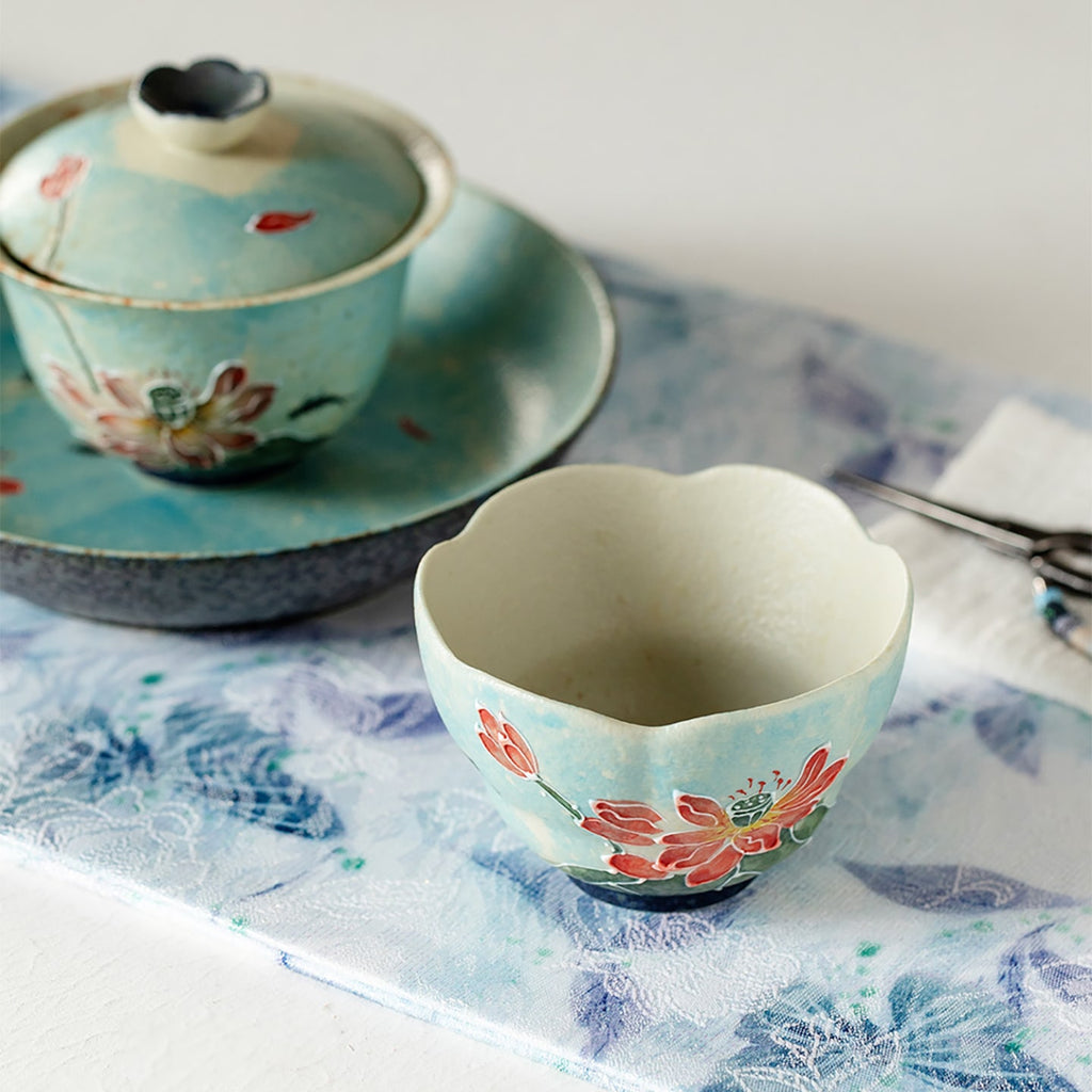 Lanting Pink Lotus Withered Lotus Tasting Cup — view 5