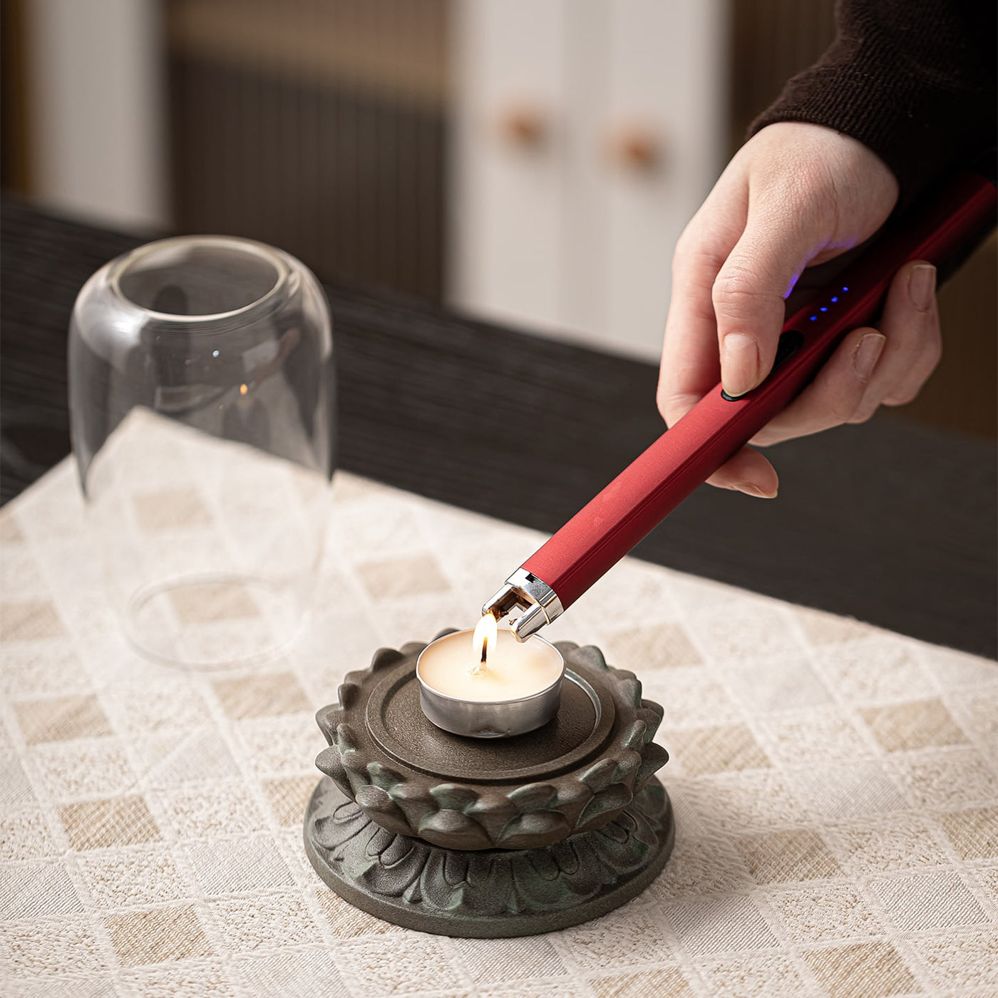 Lotus Fragrance Lamp Gift Set
